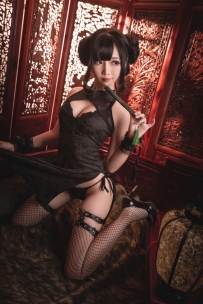 #面饼仙儿_Vol.155_魔女旗袍_[33P-322MB]