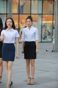 【精选街拍】Vol.3352 黑白搭配OL [97P+6V-8.53GB]